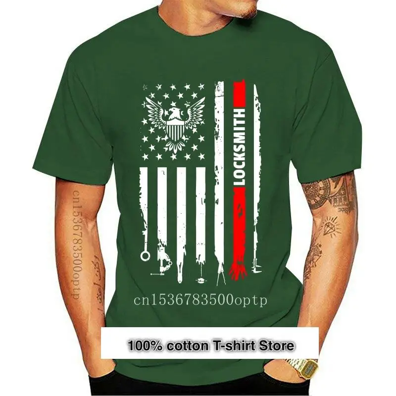 

Camiseta de cerrajero para homy mujer, ropa para parte superior masculina, cómoda, nueva