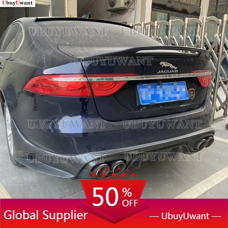 Спойлер для заднего багажника автомобиля из углеродного волокна и спойлер на