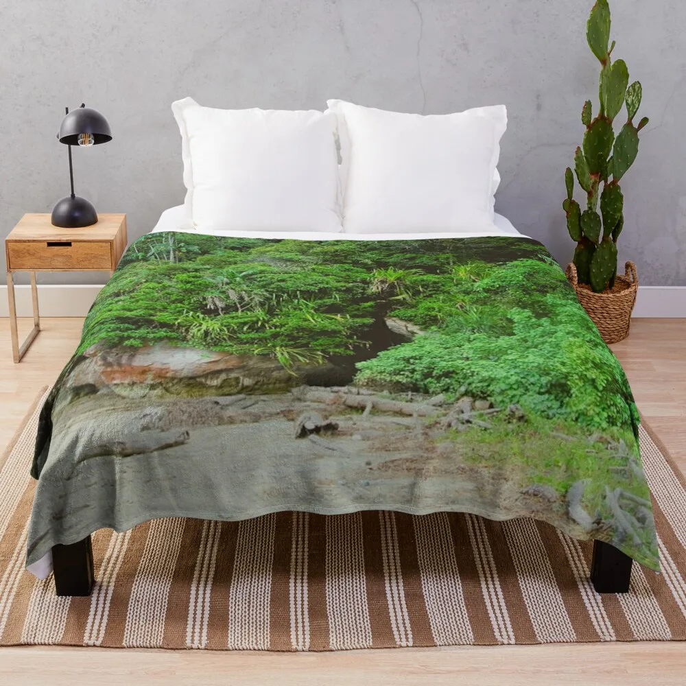 Бако Национальный парк София Малайзия Плед Одеяла Для Диванов Пляжные Волосы