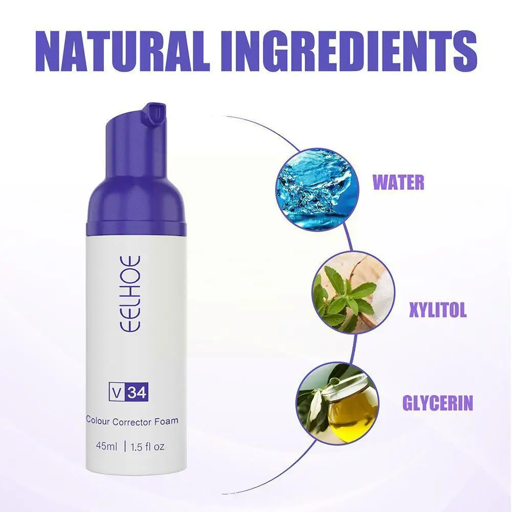 

Teeth Whitening Cleansing Toothpaste Enamel Care Teeth Stain Removal Yellowing 45ml Reduce Sensitive L7W4