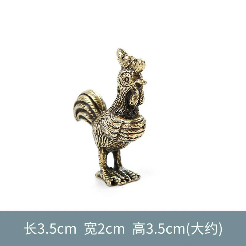 Латунная креативная металлическая фигурка из двенадцати знаков зодиака