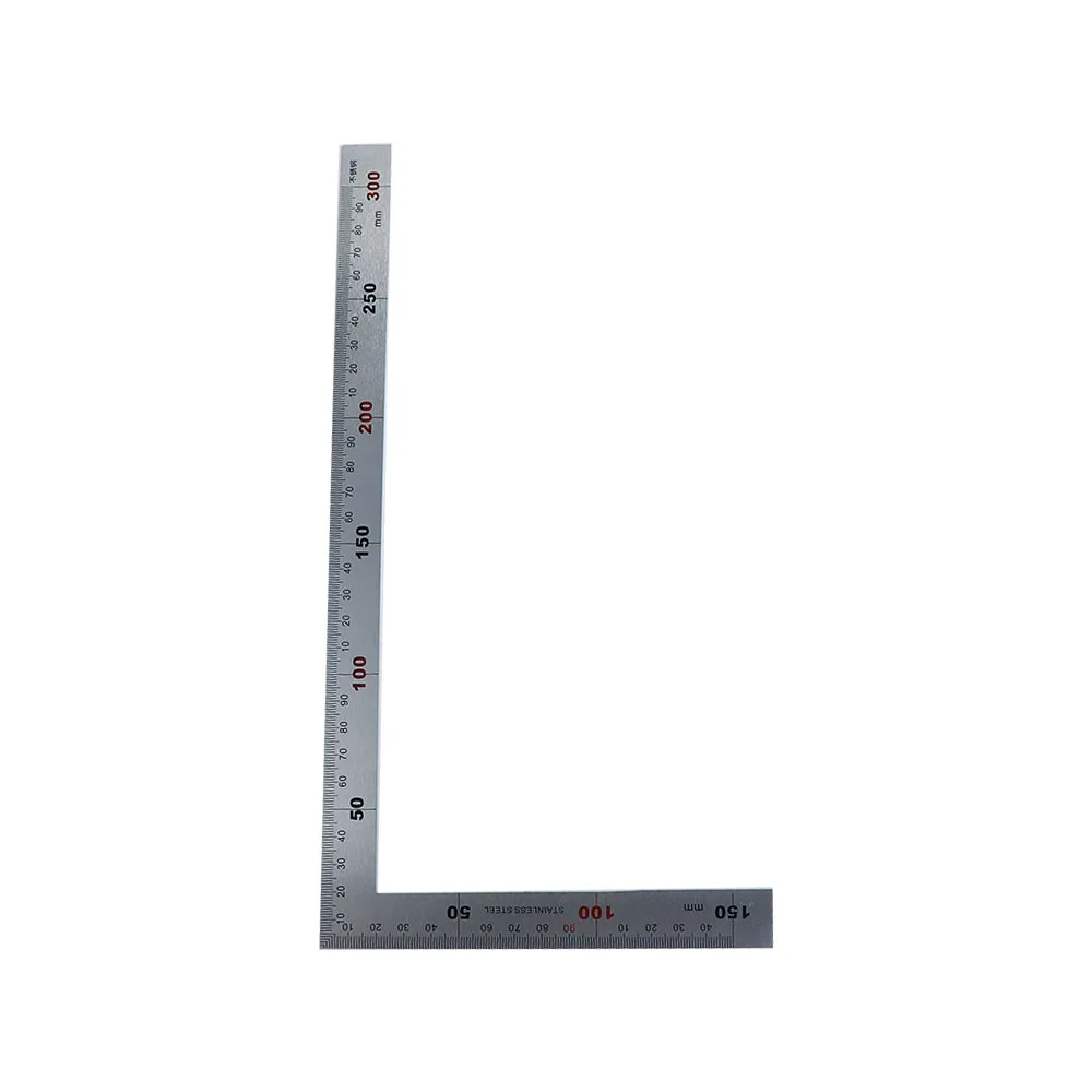 Металлическая угловая линейка 90 градусов