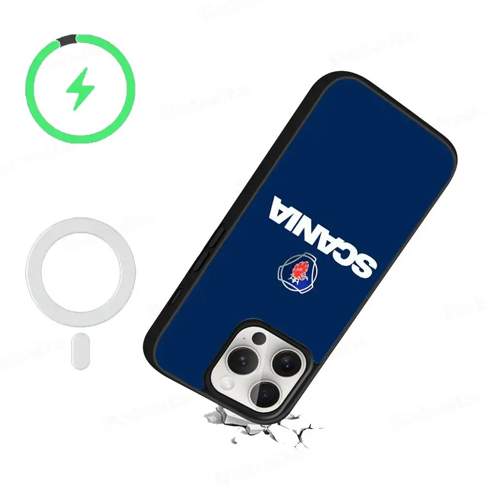 Чехол S-Scanias-S с логотипом для MagSafe для iPhone 17, 16 Pro Max, 15, 14 Plus, 13, 12, 11, с поддержкой беспроводной зарядки (art.: 3920dc61aa5ef) - 3920dc61aa5ef