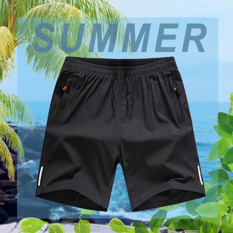 

Летние мужские повседневные пляжные крутые удобные дышащие Стрейчевые облегающие спортивные шорты для бега бодибилдинга Размер M-4XL