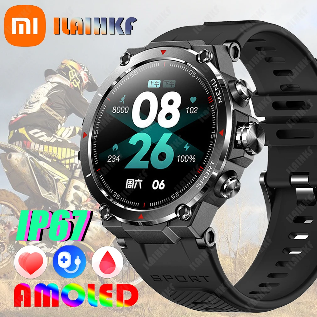 

Xiaomi Stratos 2 Mi Smart Watch Men 2023 New Sports Smartwatch Always-On Amoled Display IP67 Waterproof Women Fashion Watches