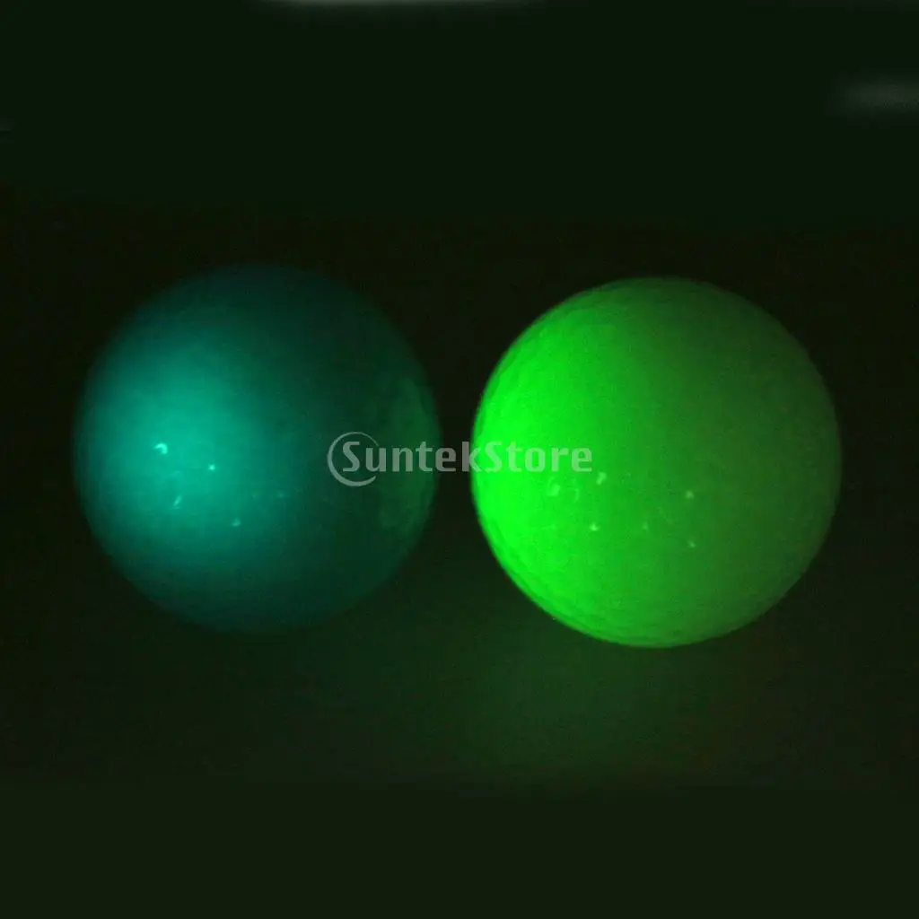 

Светящийся мяч для игры в гольф, тренировочные флуоресцентные турнирные теннисные мячи