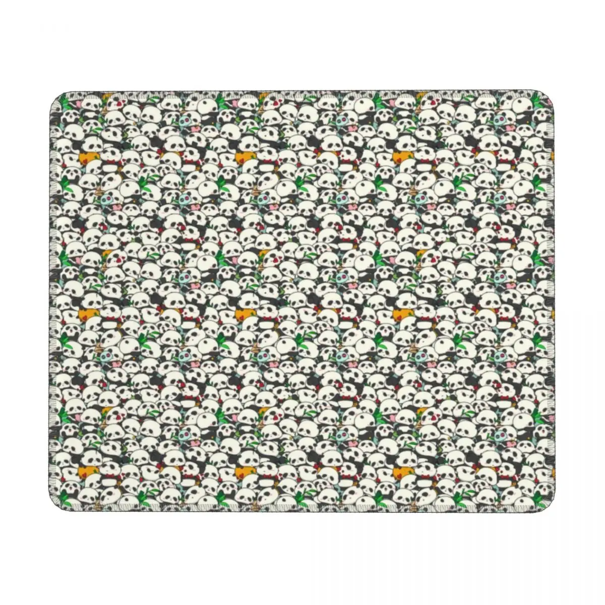 

Симпатичная панда горизонтальная фотография Kawaii Животные Печать Симпатичный резиновый коврик для мыши против усталости винтажные настольные коврики для мыши