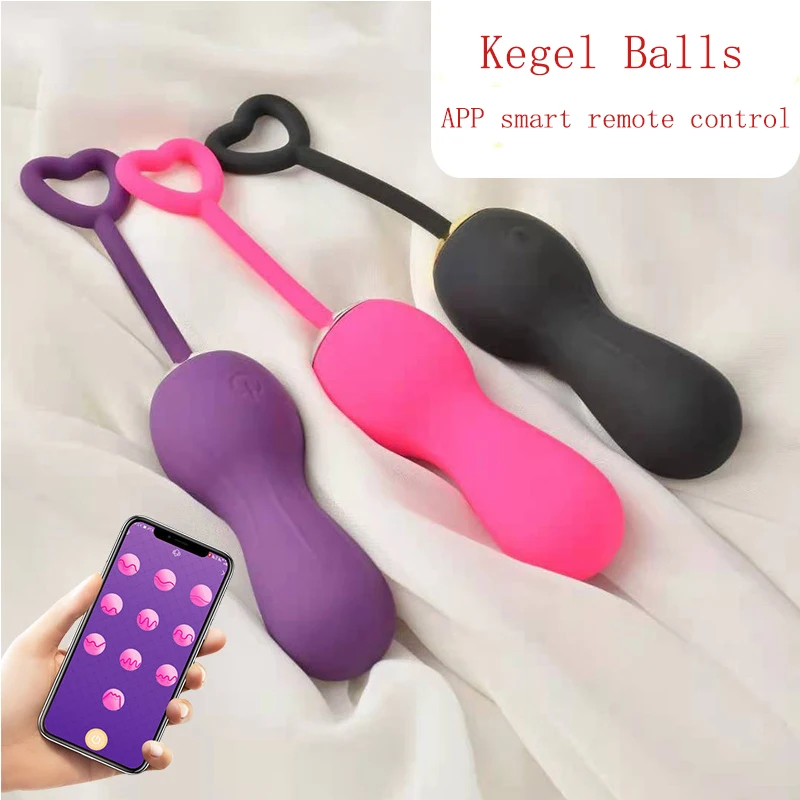 

Kegel Exercise Set For Women App Remote Control Medical Silicone Kegel Balls For Postpartum Pelvic Muscle Tightening Exercise