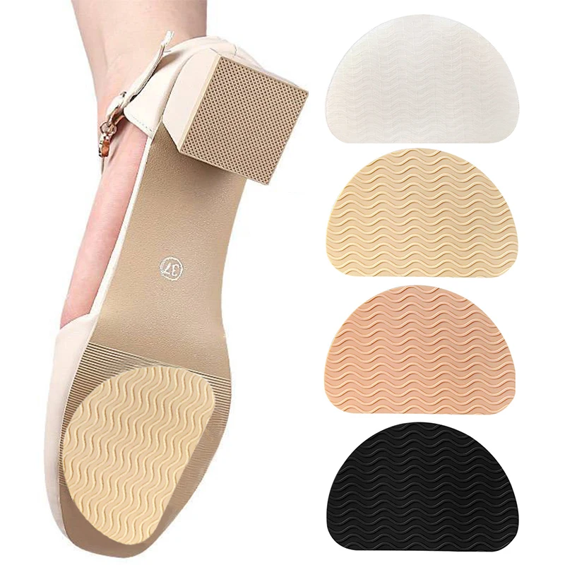 

Insoles Ladies High Heel Shoe Insole For Female Half Pad Reduces Friction Pain Silicone Forefoot Pad Anti-skid Foot Care Pads