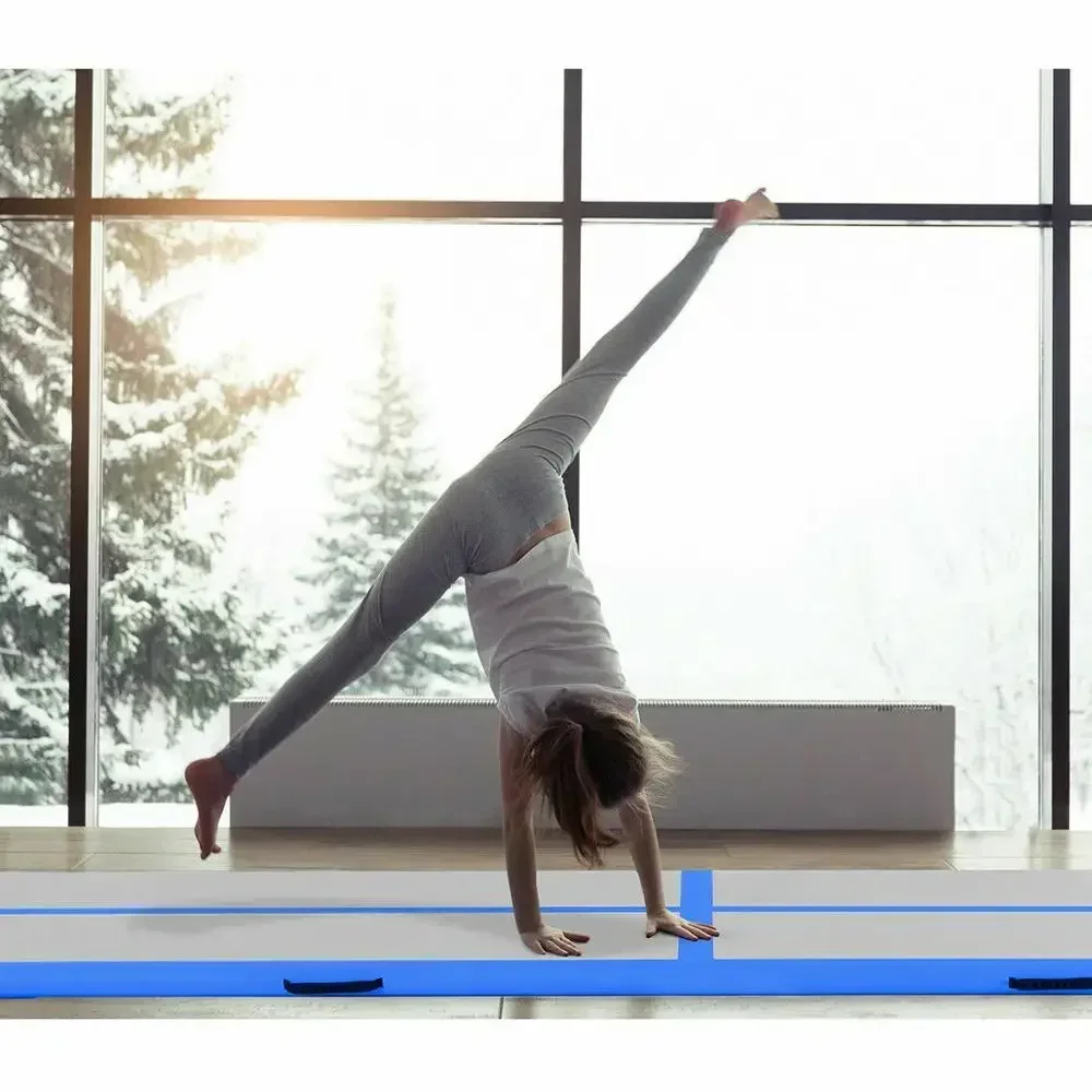 1-3 м Ginnastica Pista dɺria Allenamento Palestra Yoga Resistente all'usura Airtrack Materasso da palestra для йоги