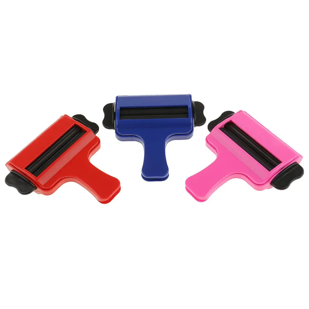 Прочный пластиковый держатель-дозатор для зубной пасты MagiDeal