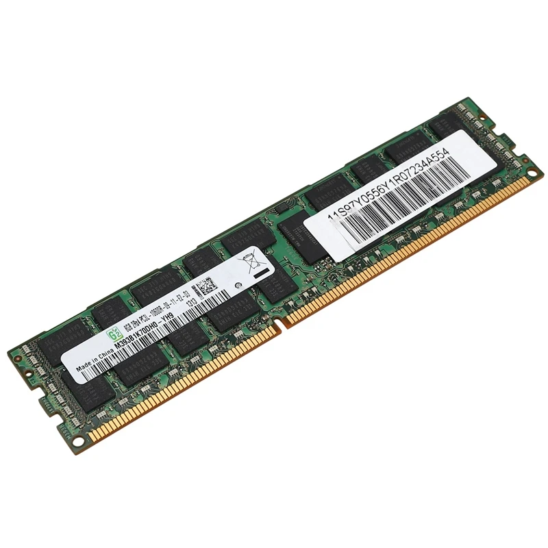 8GB DDR3 1333MHZ Ecc Ram Memory+Cooling Vest PC3L-10600R 1.35V 2RX4 REG Ecc RAM For Server Workstation images - 6