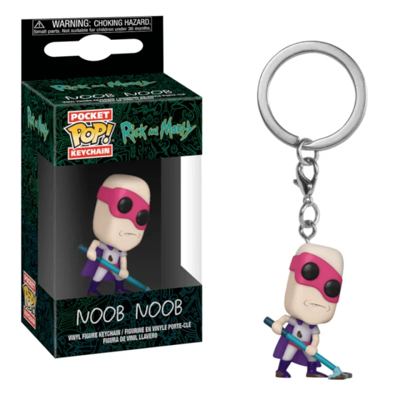 Funko Pop Новые брелки Rick Et Morty Виниловая фигурка Krombopulos Pickle Rick Pocket Pop Брелок Игрушка (art.: 3920ccf68593b) - 3920ccf68593b