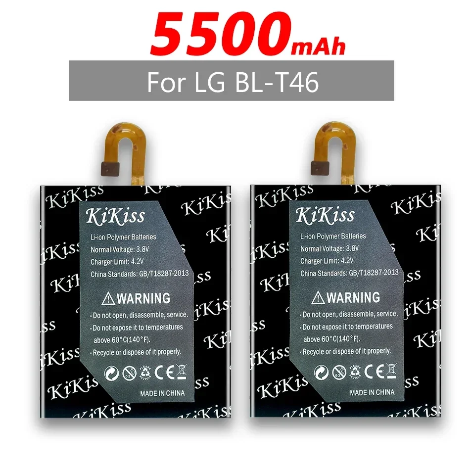 Аккумулятор BL-T46 5500 мАч для телефона LG V60 ThinQ V60ThinQ LMV600VM V600VM V600QM5 BLT46 BL T46