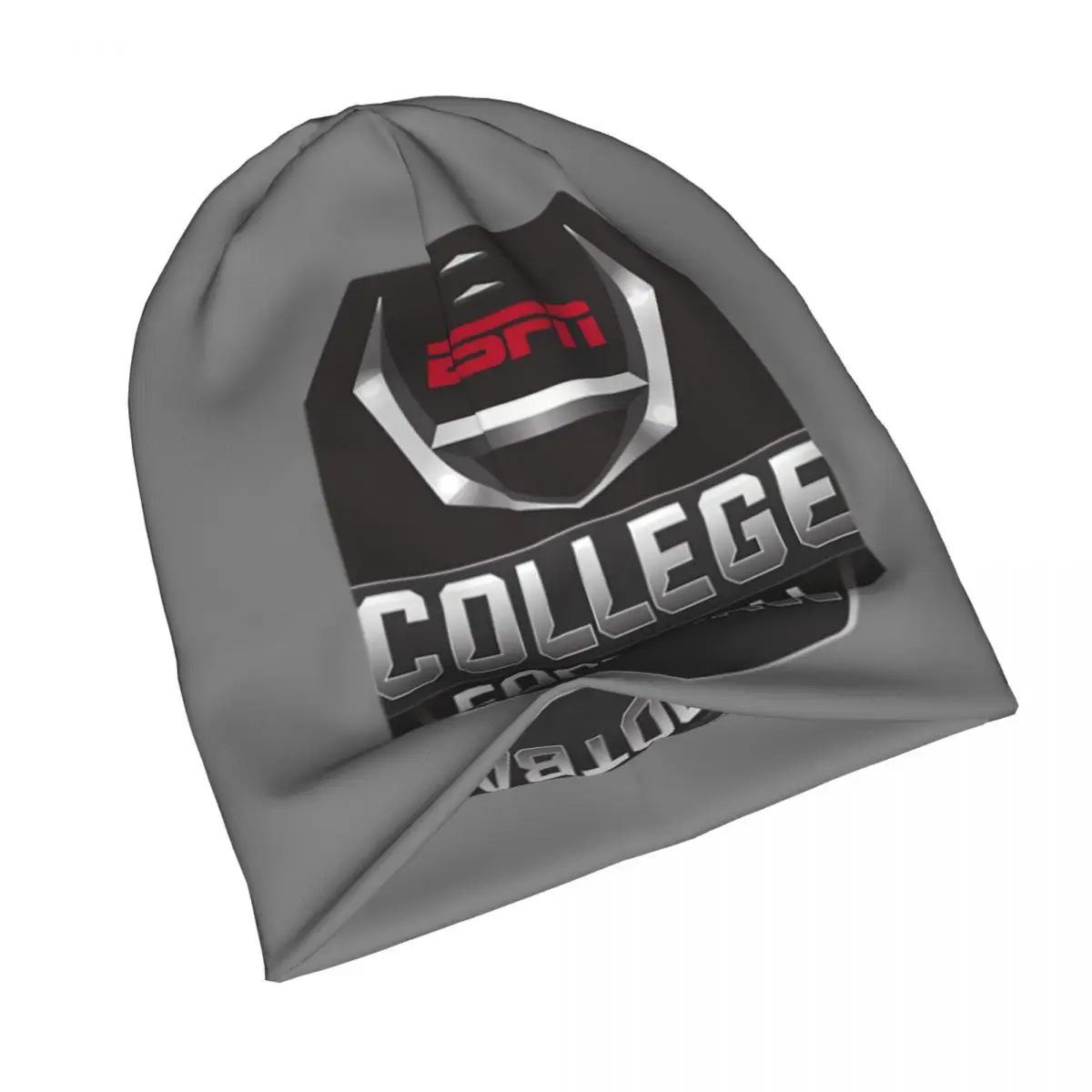 ESPN студенческая футбольная теплая вязаная шапка модная шапка-капот осень-зима