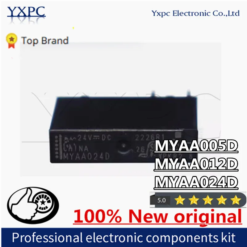 

1PCS 100% New MYAA005D MYAA012D MYAA024D Relay