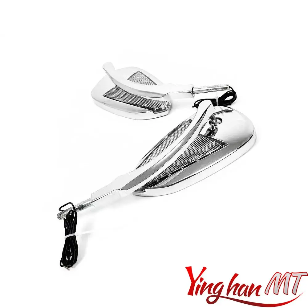 Зеркало заднего вида с фотовспышкой для harley Softail Fat Boy Heritage breaker Sportster iron883 Touring Road King