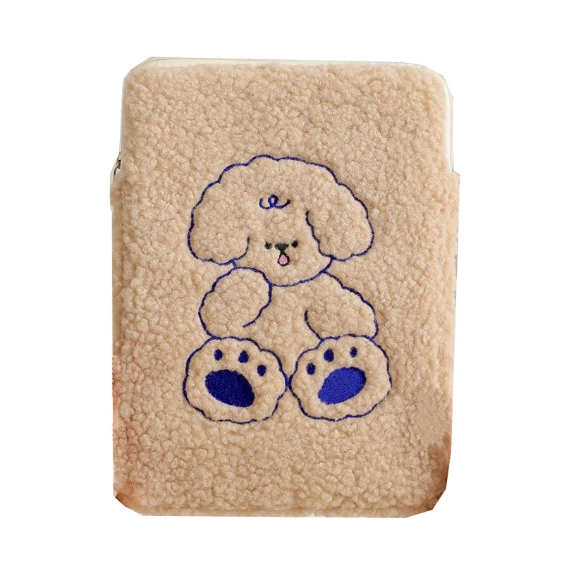 

Cartoon Pattern Embroidery Protect Pouch Case Cover for 11in 10.5in 9.7in Tablet