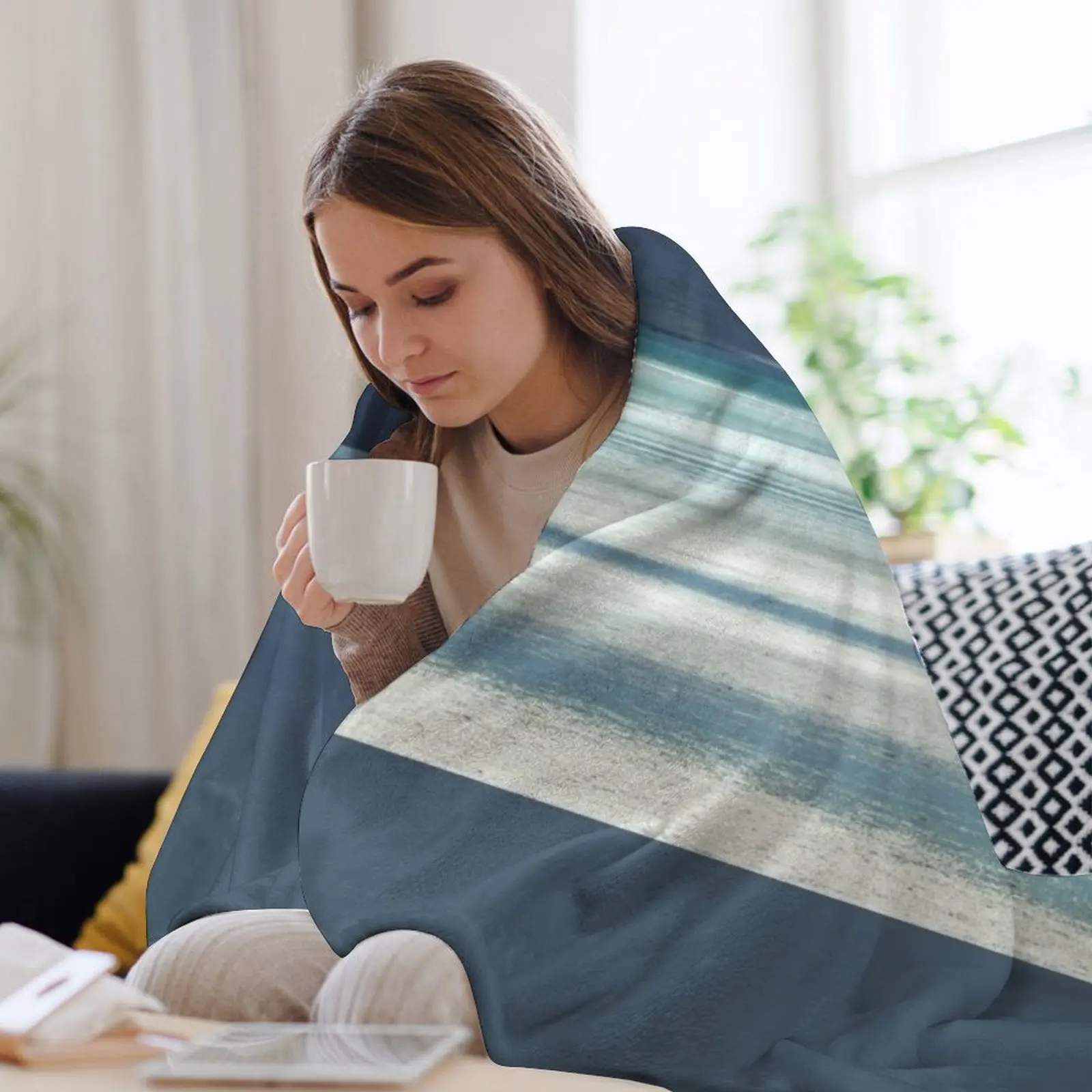 Одеяло Outer Hebrides North Uist Clachan Sands Scotland одеяло для волос термобелье путешествий летние