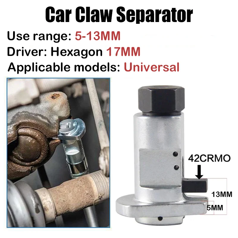 

Car Hydraulic Shock Separator Manual Ball Joint Bushing Removal Tool Absorber Removal Tool Claw Strut Spreader Suspension