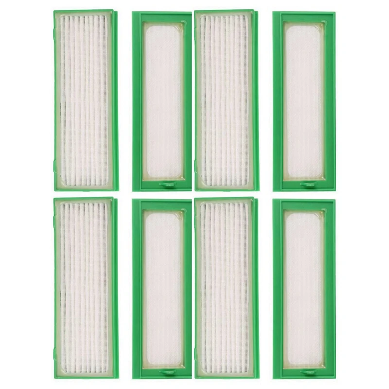 

8PCS HEPA Filter Sweeping Robot Replacement Accessories For Vorwerk Kobold VR200 Robot Vacuum Cleaner Parts
