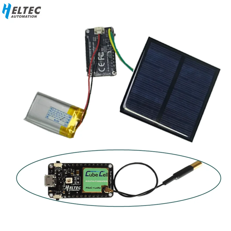 

Макетная плата Heltec Lora Knot ASR650x CubeCell для arduino с солнечной панелью