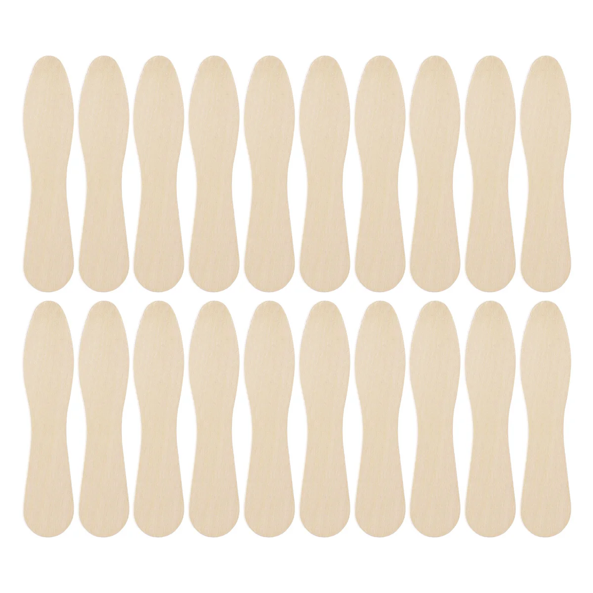 

100PCS Wooden Dessert Spoons Ice Cream Spoons Wooden Spoons Ice Cream Dessert Spoons Wood Ice Cream Spoons