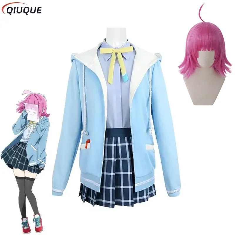 Love Live Nijigasaki High School Idol Club Tennouji Rina Косплей Костюм Парик Женская Униформа Аниме