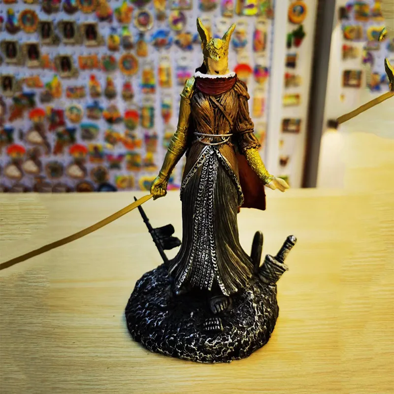 Figuras de anillo de Elden, modelo de figura de Anime de serie Malenia Blade of Miquella Dark Souls, juguetes de decoración Marika, regalo para niños