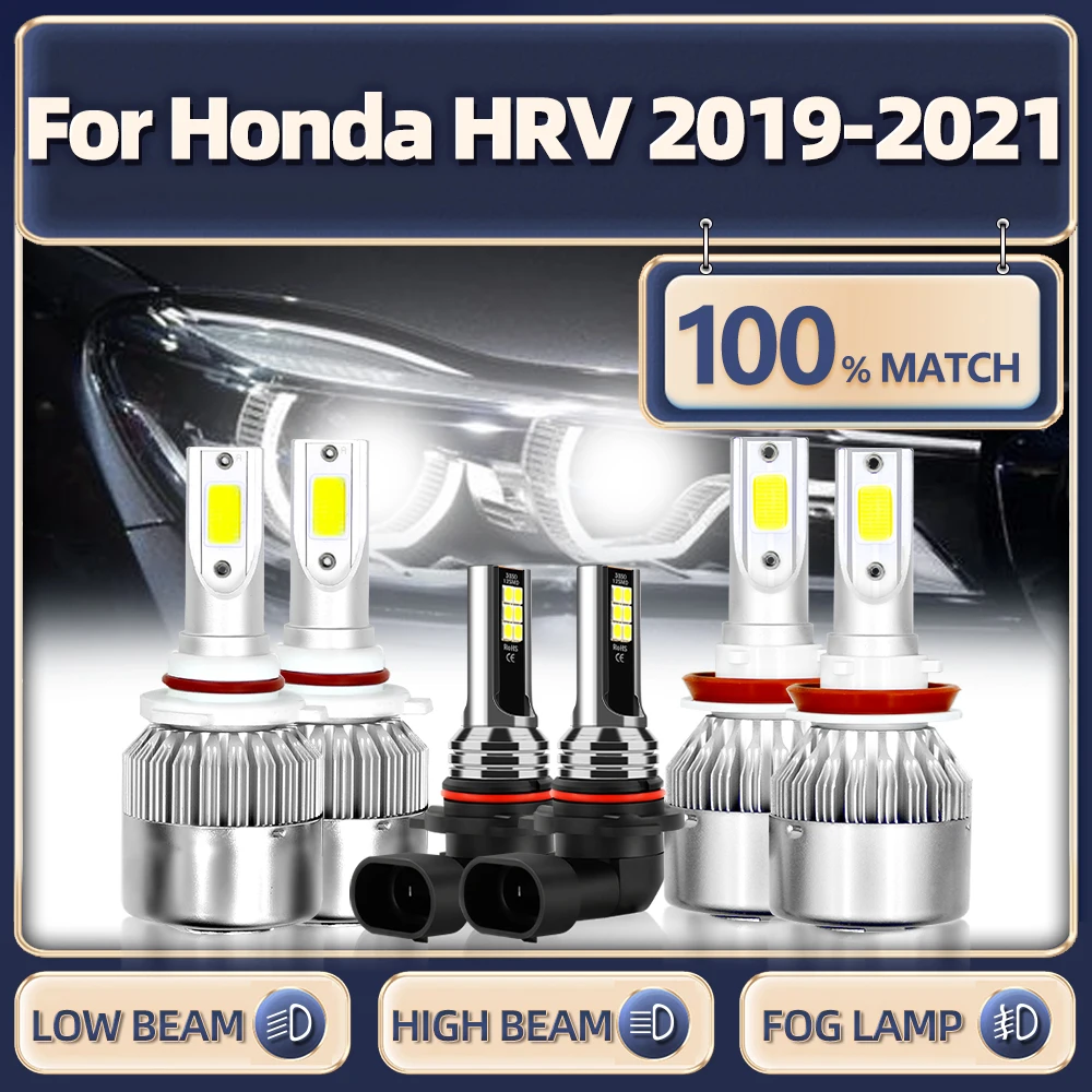 

Canbus LED Light Bulbs 60000LM 360W LED Car Headlight Turbo CSP Chip Auto Fog Lamp 12V 6000K For Honda HRV 2019 2020 2021