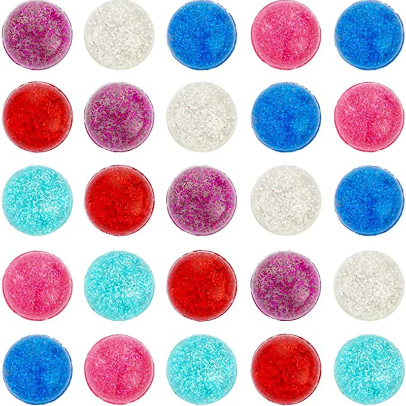 6Pcs Super Bouncy Ball For Kids Children Toys Vending Machine Balls 32MM Balle Rebondissante Juguetes Niños 3 4 6 8 10 12 Años - купить по