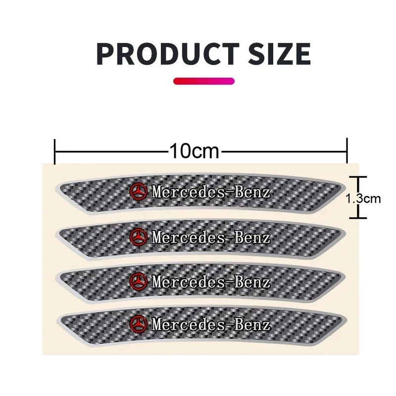 4 шт. значок накладки на колесо наклейка брови ступицу колеса автомобиля для Mercedes