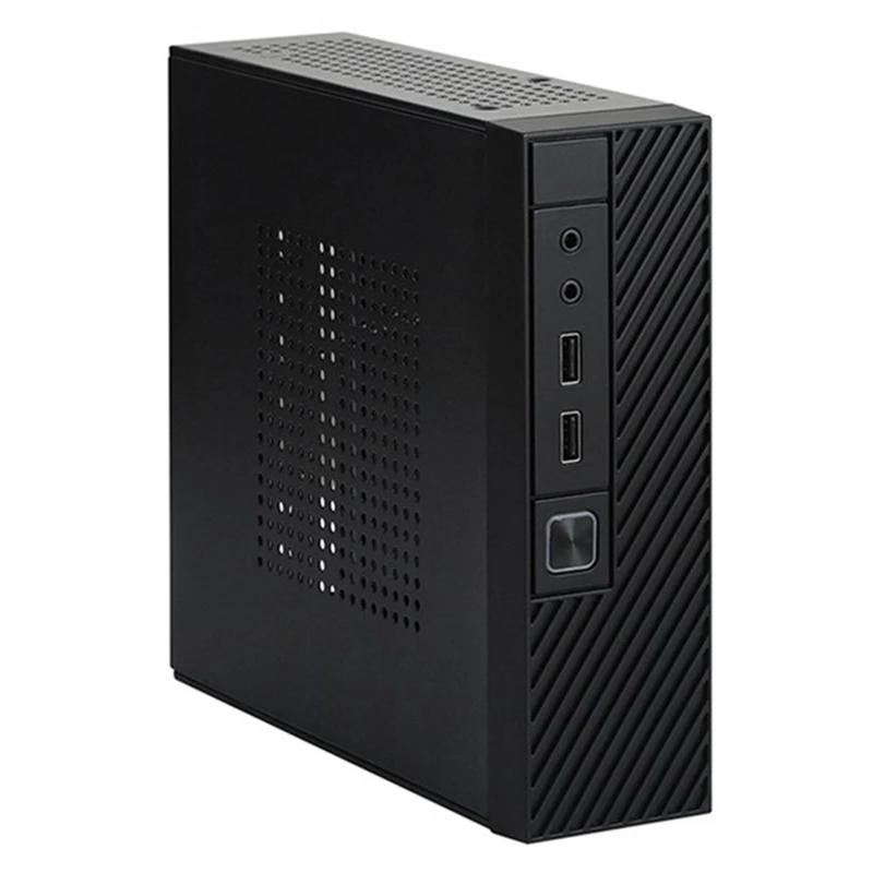 M06 ITX чехол для компьютера + 84 Вт 12 В плата питания HTPC шасси Mini с промышленным