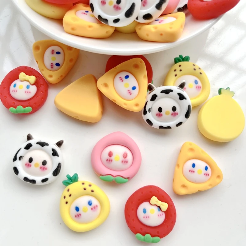 10 шт. декоративный кабошон в виде животных