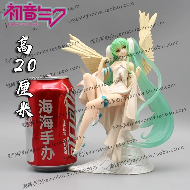 

20cm Anime Action Figure Hatsune Miku Tenitol Figures Beautiful Girl Anime Figurine Pvc Collectible Model Decoration Toys Gift