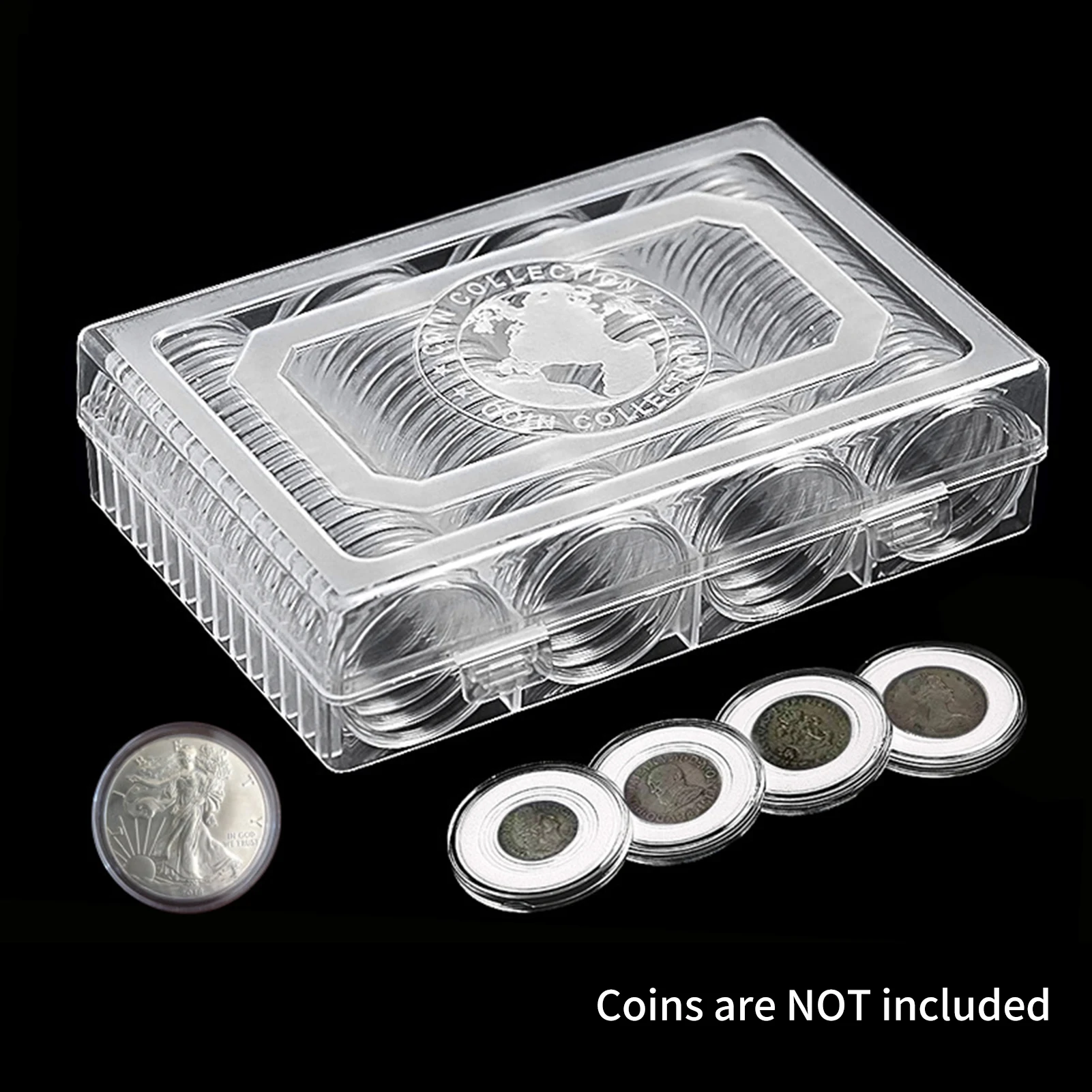 10 unidades Cápsulas de monedas 31 mm 