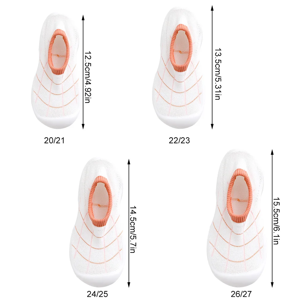 

Baby Toddler Anti Slip Shoes Girls Boys Mesh Soft Sole Sport Sneakers for Kids