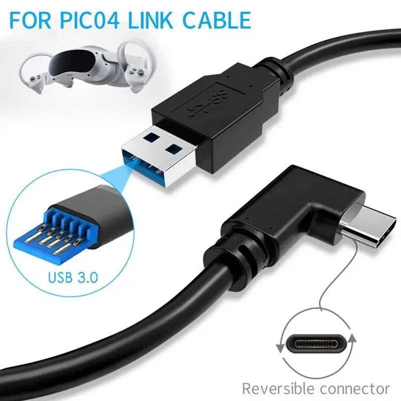 

Usb Data Link Cable A To C Cable High Speed PC Data Transfer Fast Charge USB 3.2 Gen 1 To Type C Cable For VR