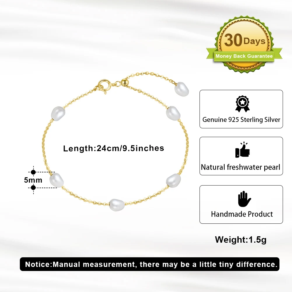 Женское кольцо из серебра 925 пробы с искусственным пресноводным жемчугом