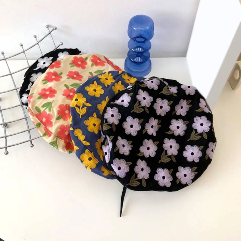 Береты женские демисезонные художественные винтажные береты художника для