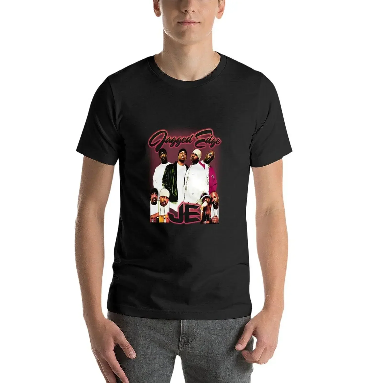 Футболка Jagged Edge JE 90s RB в винтажном стиле быстросохнущая одежда больших размеров