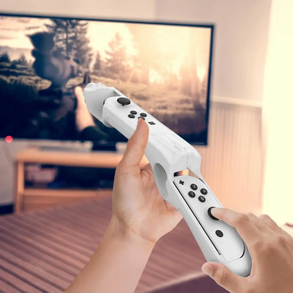 

Portable for Joycon Somatosensory Game Handle Compatible For Switch/oled Left Right Handle Shooting Game