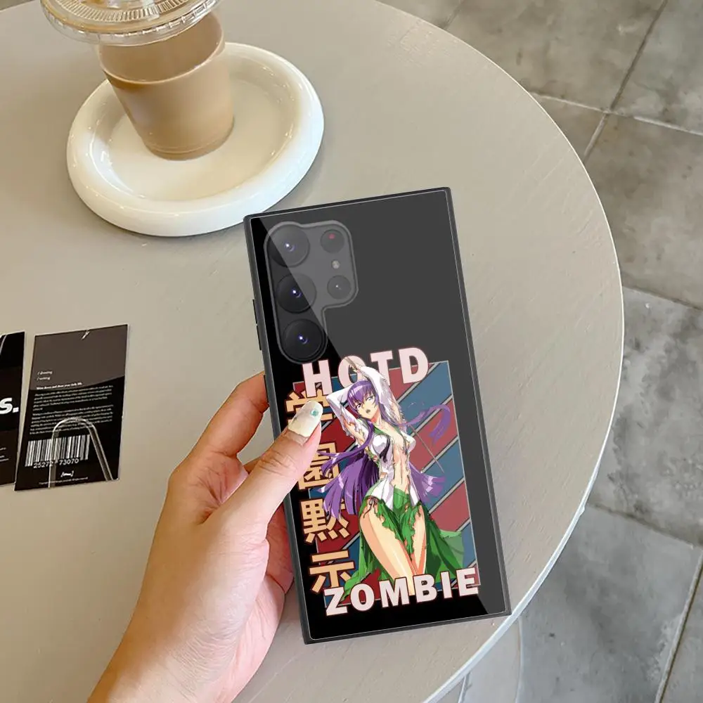 H_highschool OF THE D_dead Phone Case For Samsung Galaxy S24 S23 S22 S21 S20 Ultra FE Plus Black Glass Cover