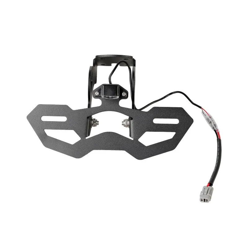 Фото Кронштейн для номерного знака мотоцикла с LED-подсветкой, комплект для снятия заднего крыла (Fender Eliminator) для Kawasaki Nin №4