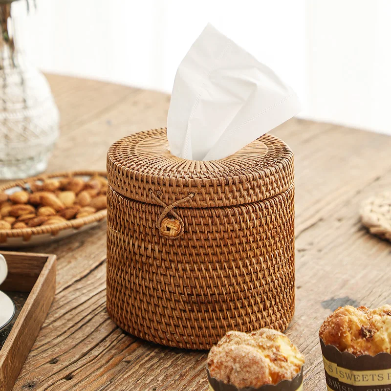 

Whiyou 1 шт. коробка из ротанга ручной работы тканевая коробка для автомобиля старинный благородный бумажный Чехол-держатель украшение для дома свадебные подарки