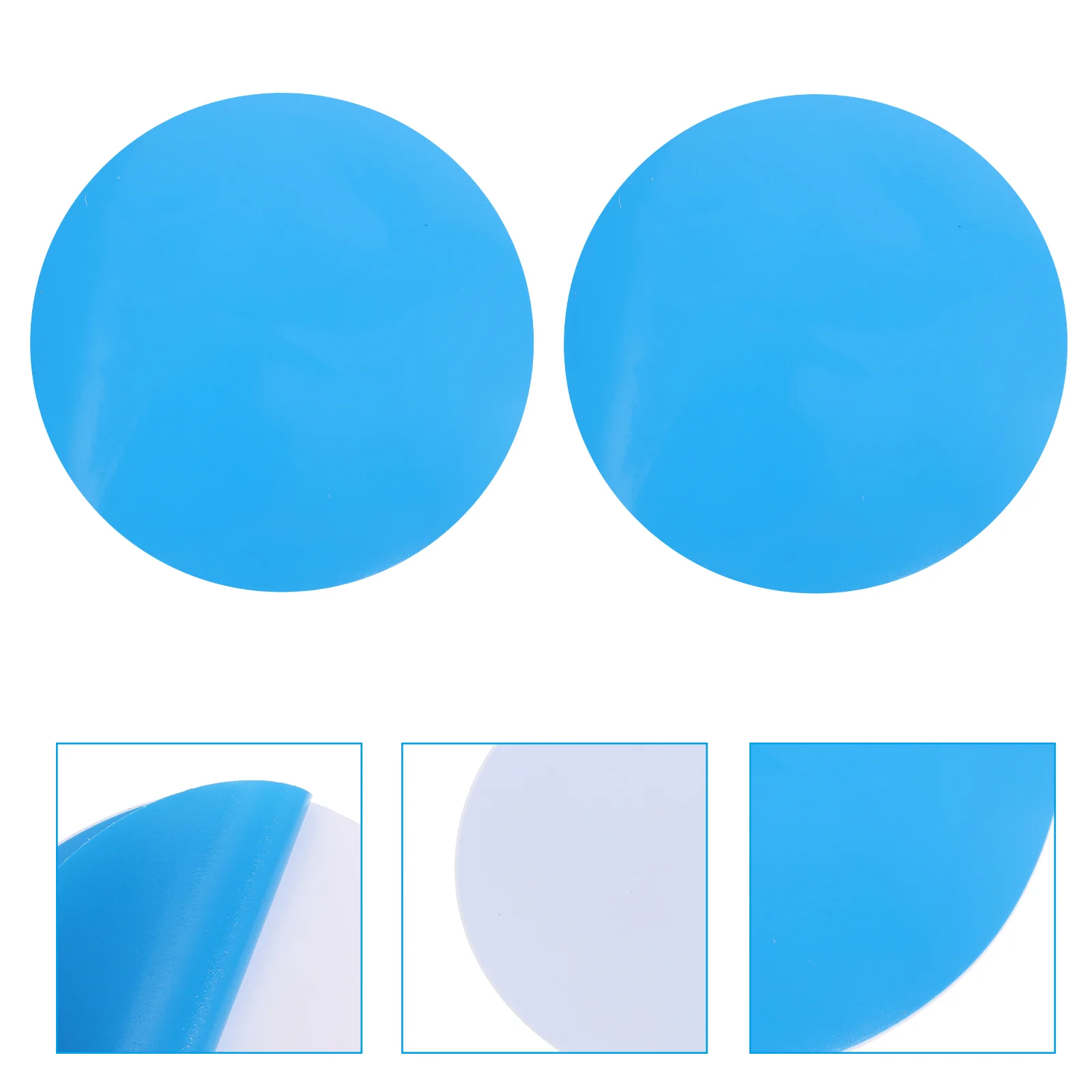 

10 Pcs Pvc Repair Glue Pool Patch Kit Inflatable Products Waterproof Swimming Ring Bed Patches Above Ground Pools