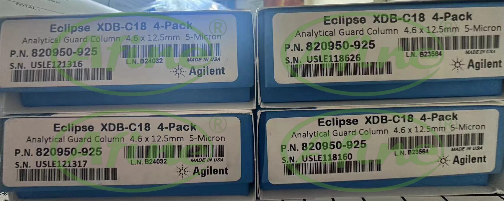 AFINE Agilent ZORBAX 820950 -925 Eclipse XDB-C18 4 6 х 12 5 мм мкм 400 бар защитный картридж (ZGC) шт.