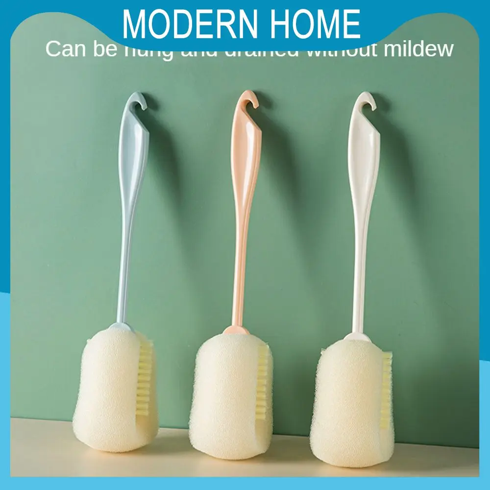 

Portable Sponge Brush Household Modern Bottle Brush High Quality Thermos Cup Brush Kitchen Accessories Long Handle Cup Brush