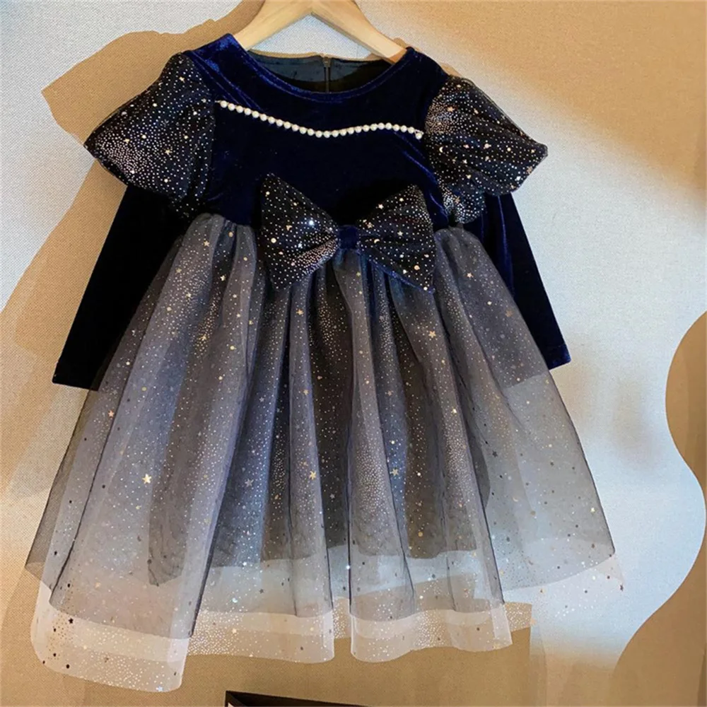 

Menoea/весенне-осенние платья принцессы для маленьких девочек; Милые вечерние платья для детей; Фатиновое платье для девочек; Одежда для детей;...