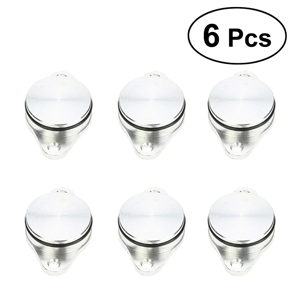 

6 PCS 33mm Engine Inlet Swirl Flap Modification Bungs with Gaskets for